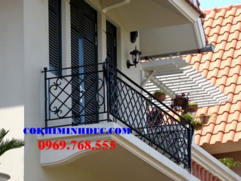 Lan can sắt 04