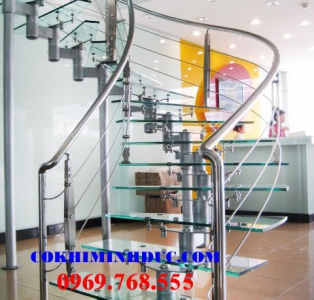 Cầu thang inox 07
